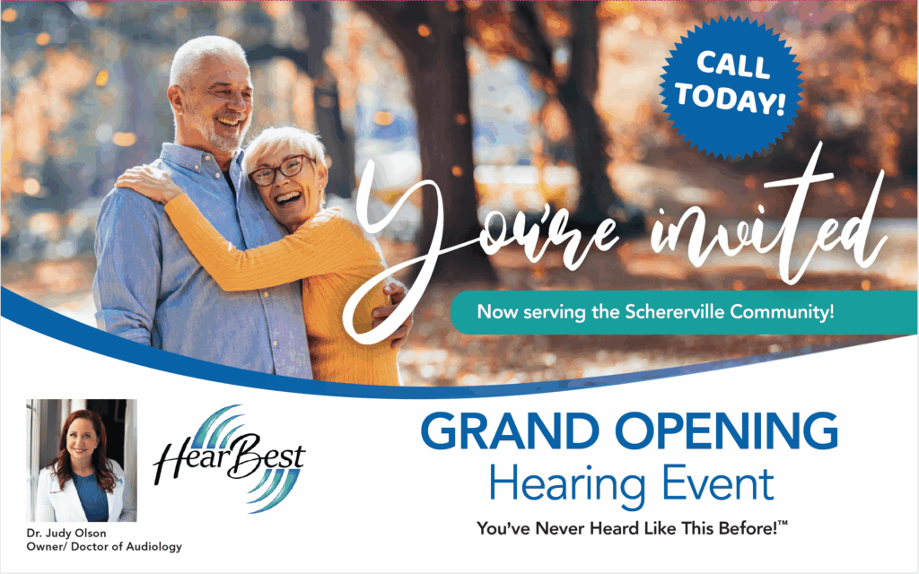 Grand Opening Hearing Event at HearBest's new Schererville hearing clinic