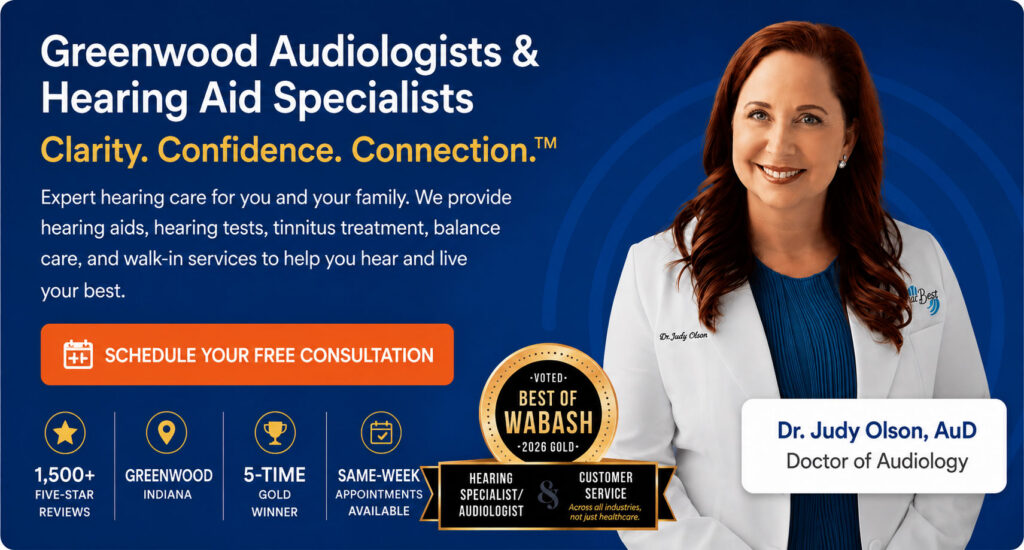 Greenwood Indiana's Premiere Hearing Care Specialists - HearBest Optimization Method Dr. Judy