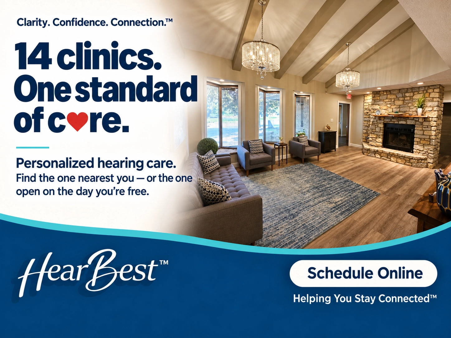 A HearBest hearing clinic in Indiana